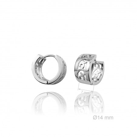 Pendientes de Plata de Ley