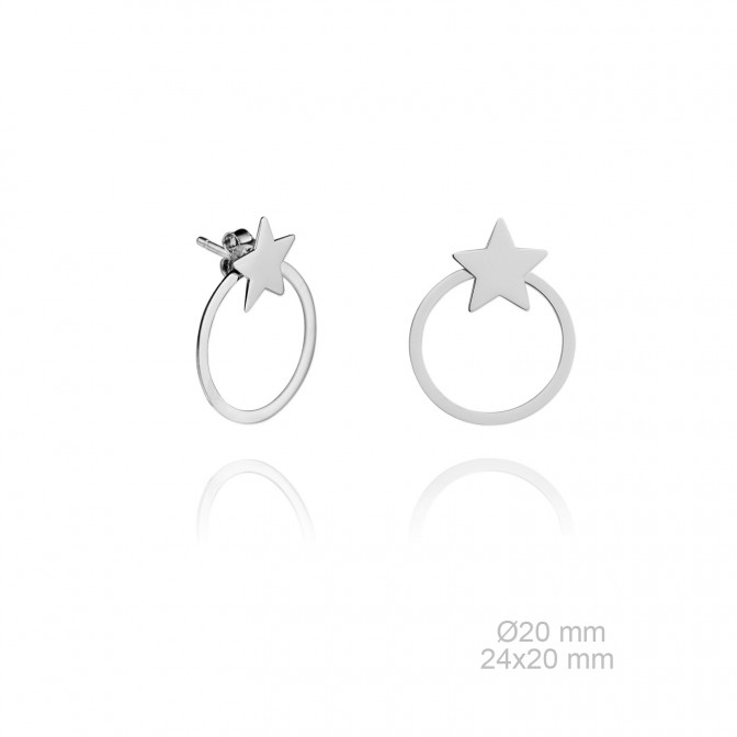 Pendientes de Plata de Ley