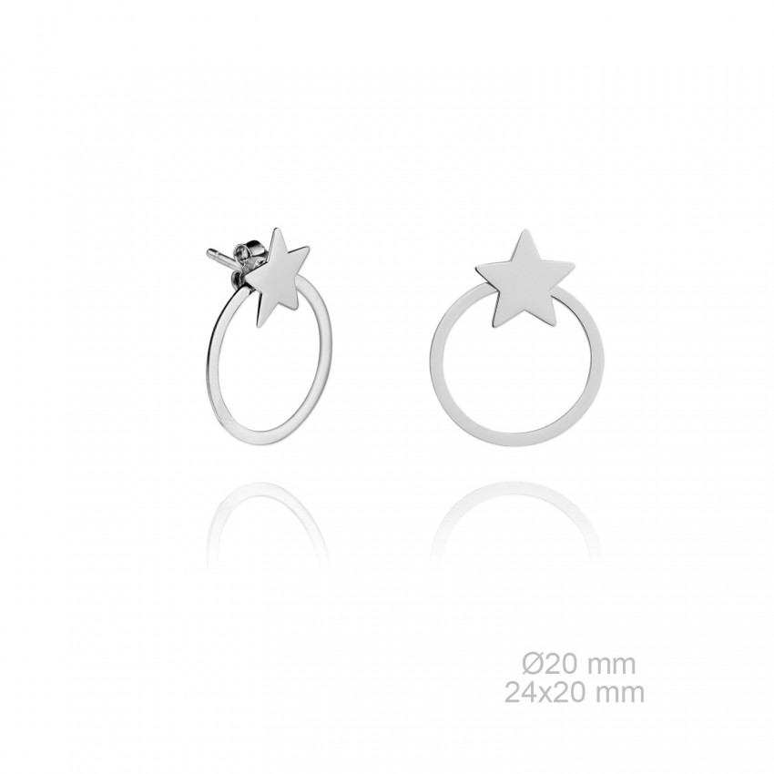 Pendientes de Plata de Ley