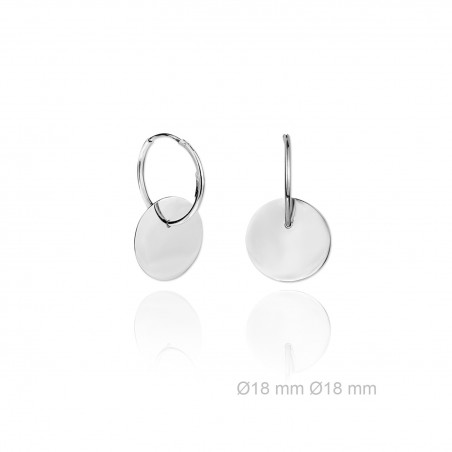 Pendientes de Plata de Ley