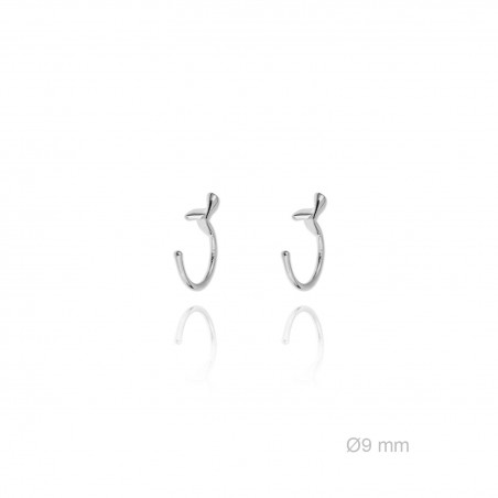 Pendientes de Plata de Ley