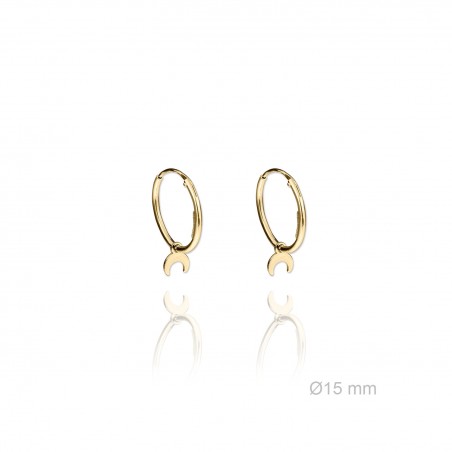 Pendientes de Plata de Ley