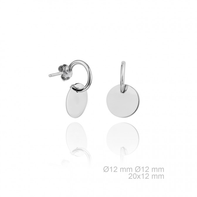 Pendientes de Plata de Ley