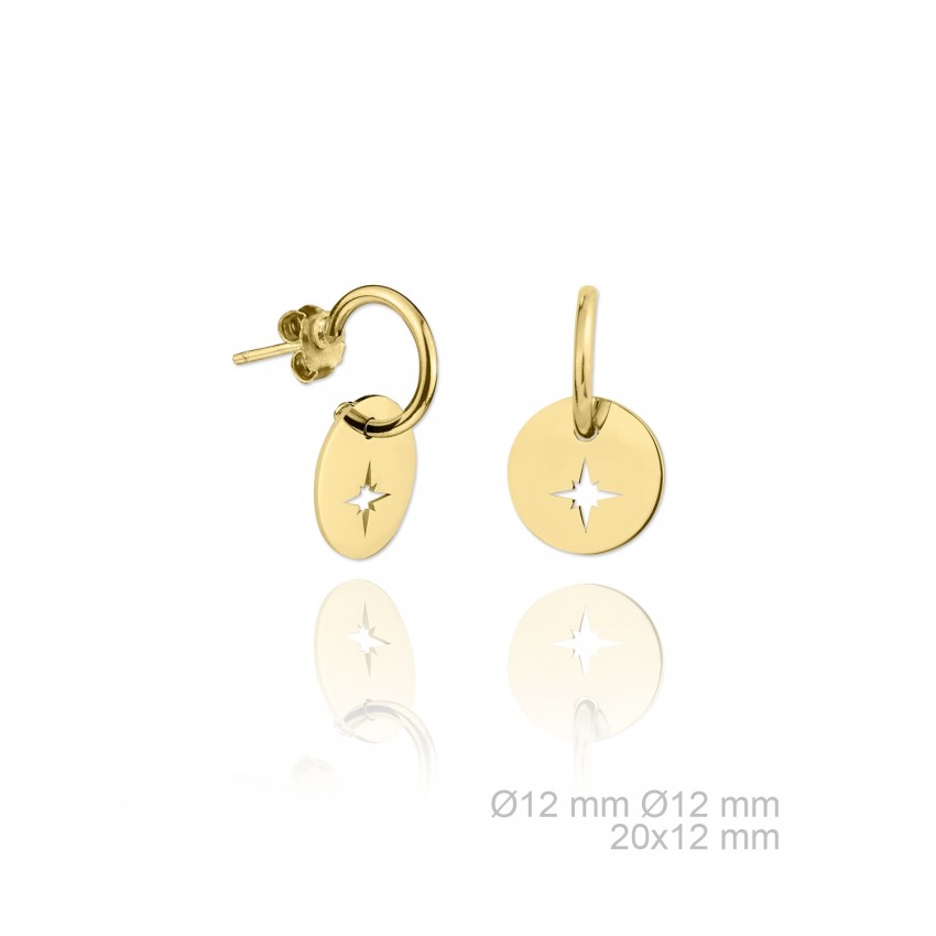 Pendientes de Plata de Ley