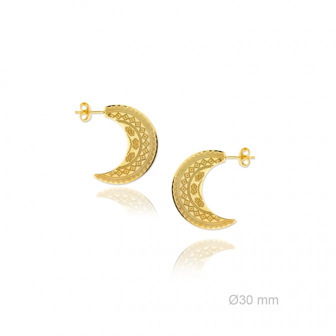 Pendientes de Plata de Ley