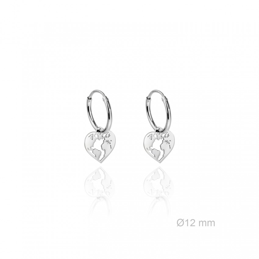 Pendientes de Plata de Ley