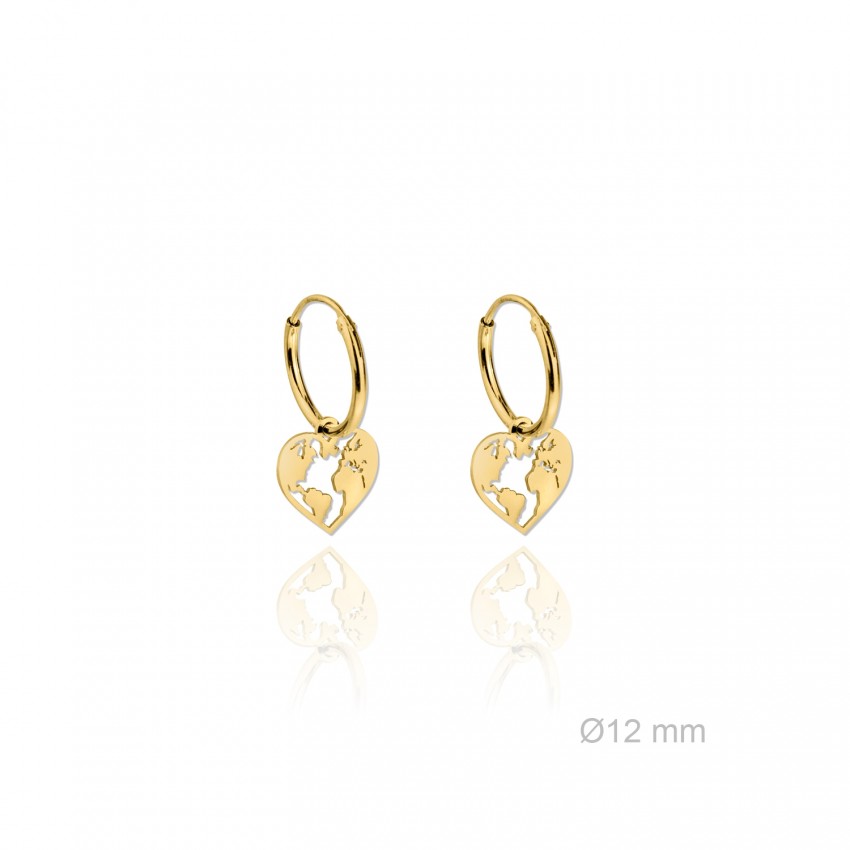 Pendientes de Plata de Ley