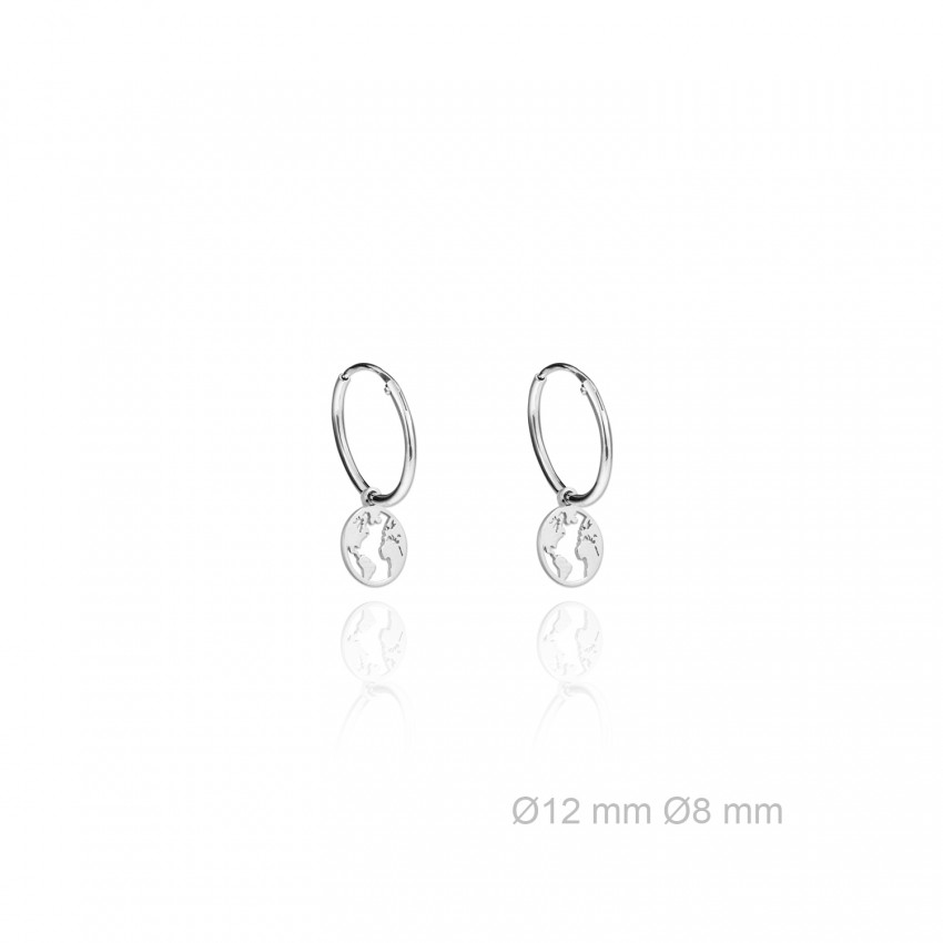 Pendientes de Plata de Ley