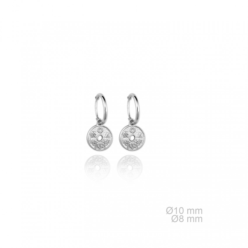 Pendientes de Plata de Ley