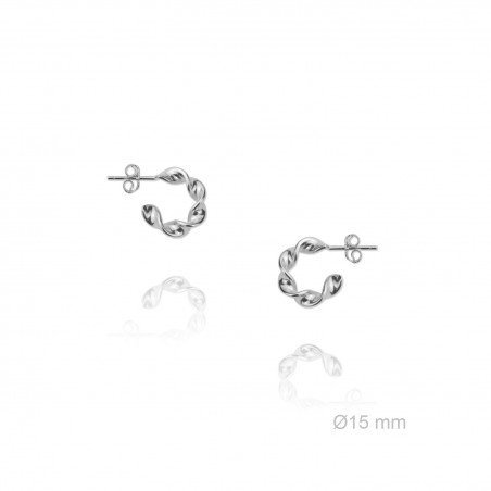 Pendientes de Plata de Ley