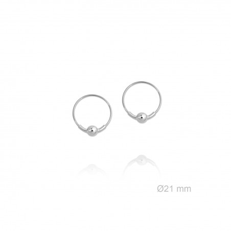 Pendientes de Plata de Ley