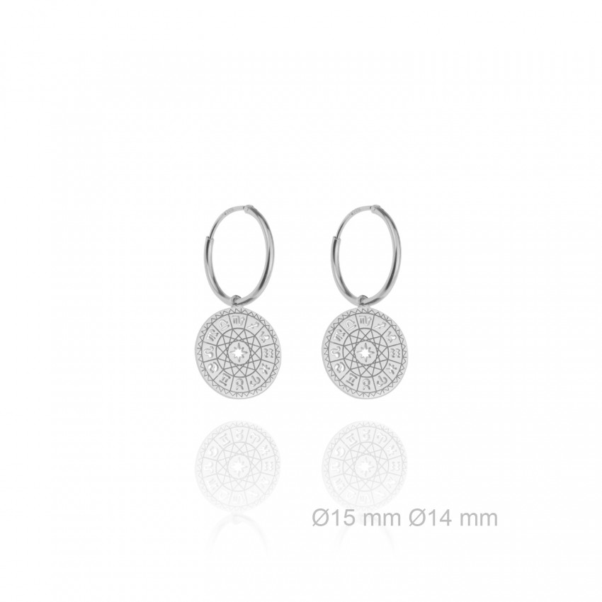 Pendientes de Plata de Ley