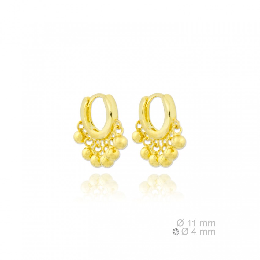 Pendientes de Plata de Ley