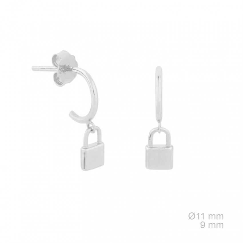 Pendientes de Plata de Ley