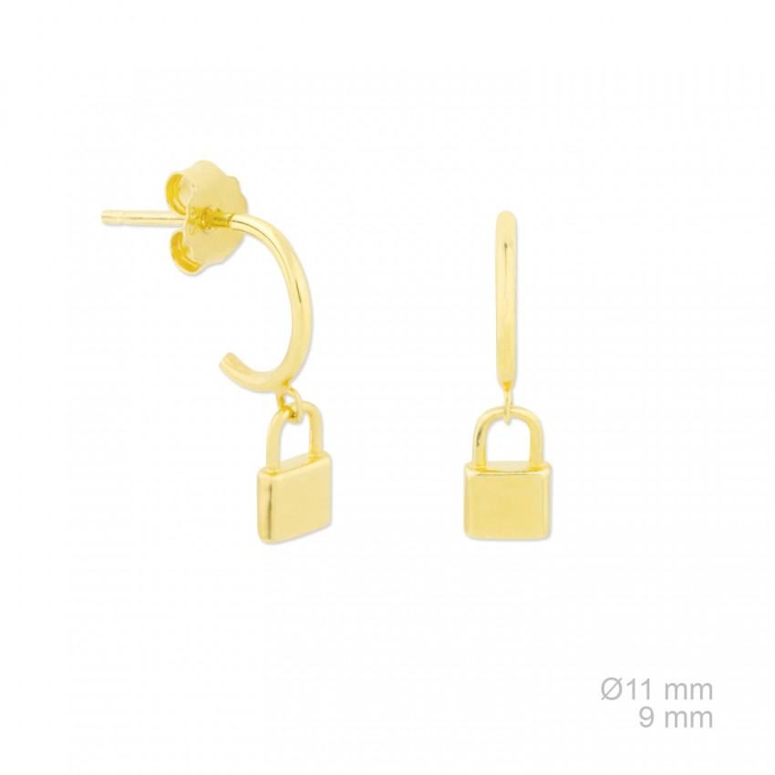 Pendientes de Plata de Ley