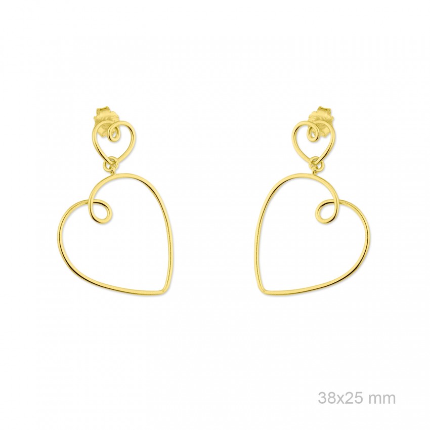 Pendientes de Plata de Ley