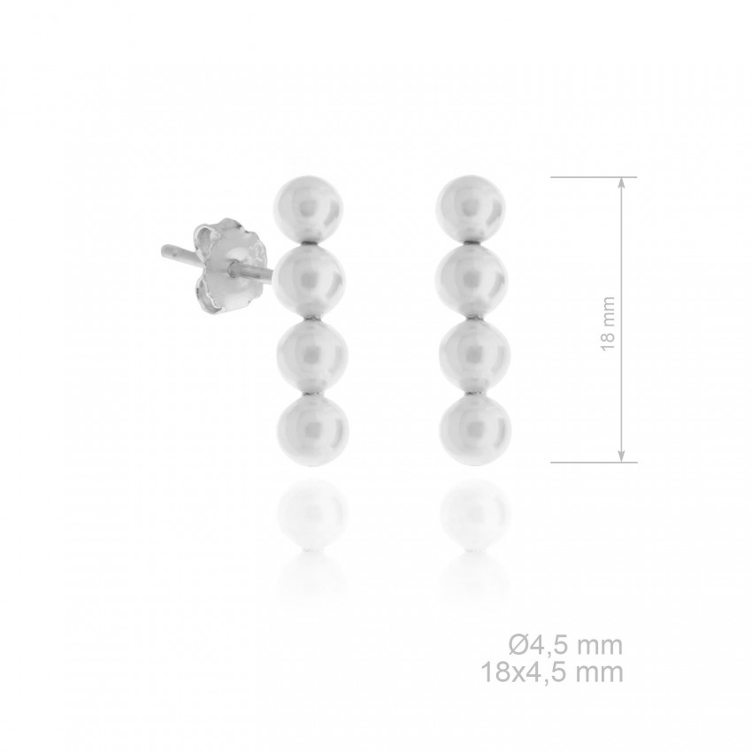 Pendientes de Plata de Ley