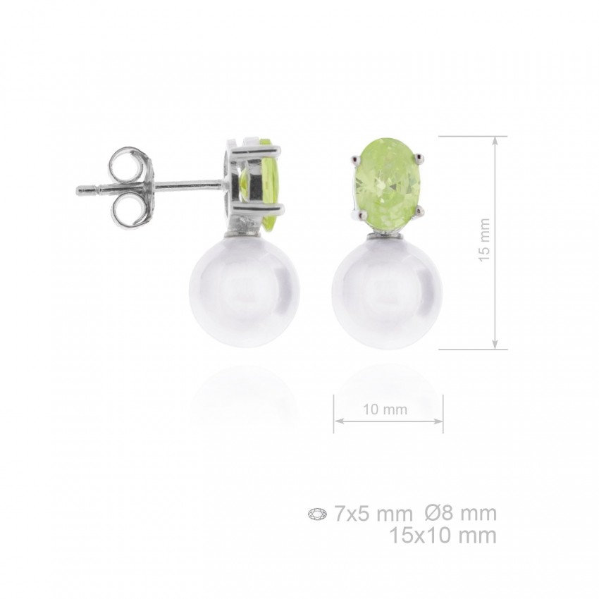 Pendientes de Plata de Ley 