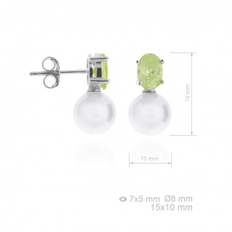 Pendientes de Plata de Ley 