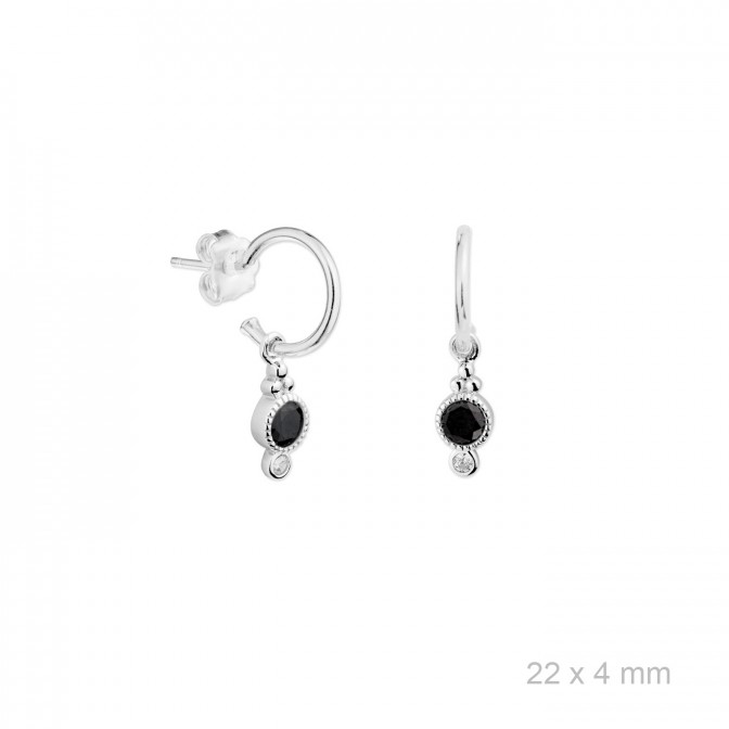 Pendientes de Plata de Ley 