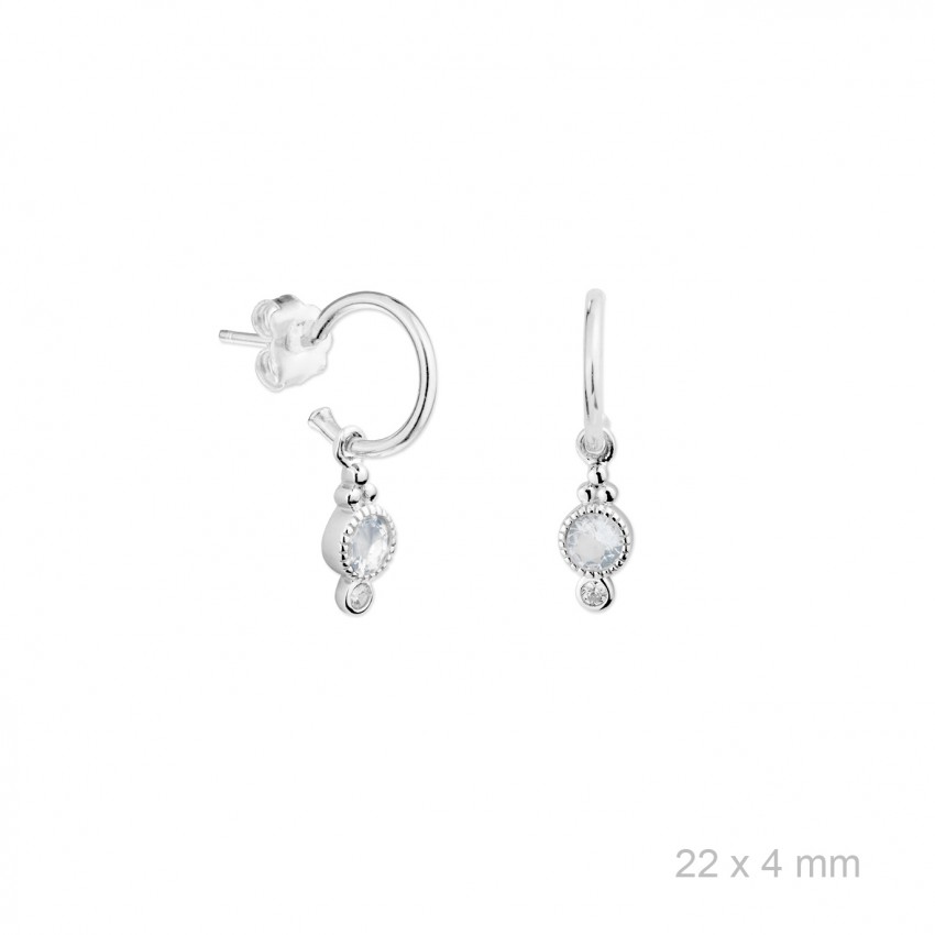 Pendientes de Plata de Ley 