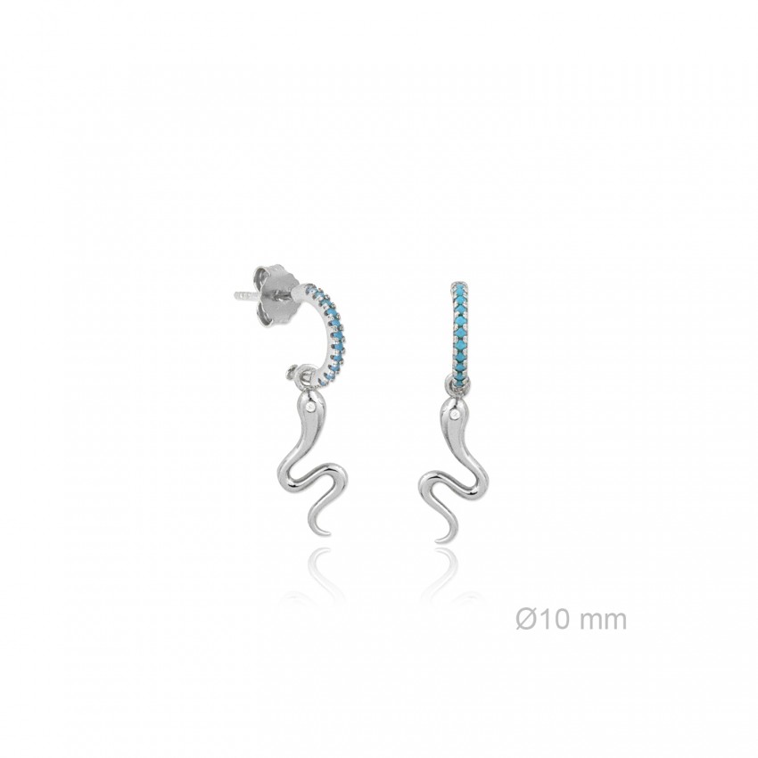 Pendientes de Plata de Ley 