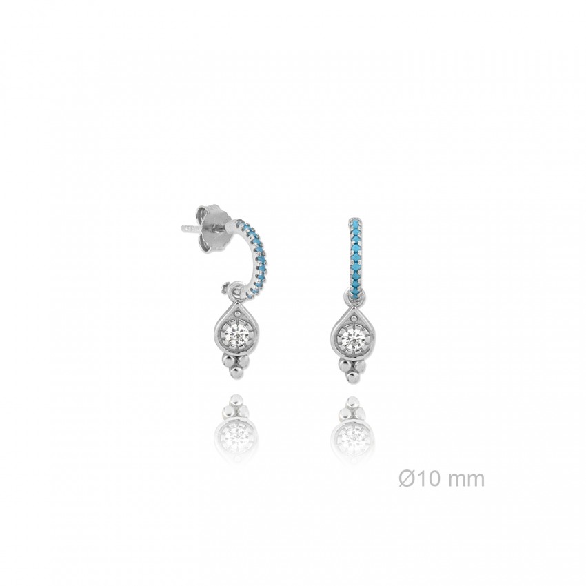 Pendientes de Plata de Ley 