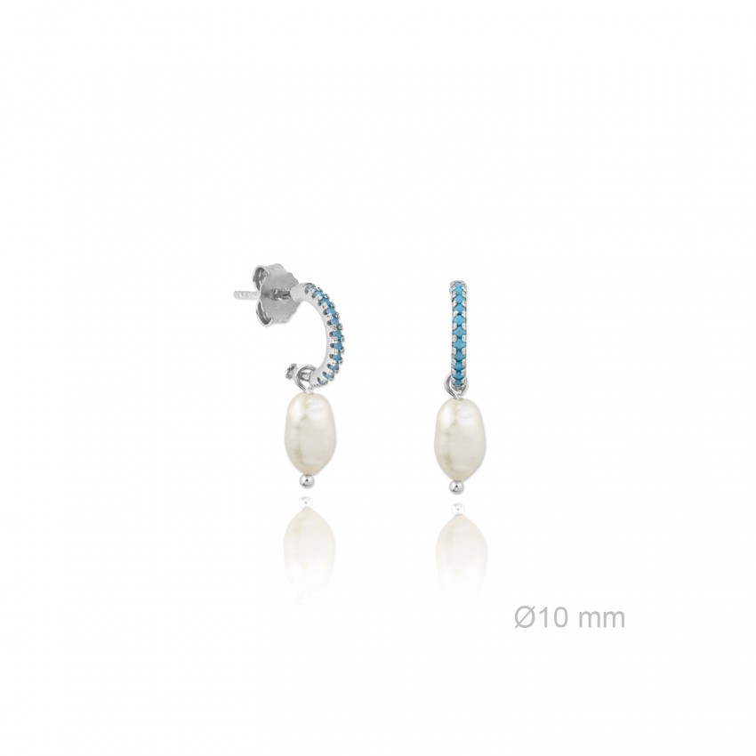 Pendientes de Plata de Ley 