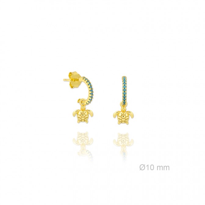 Pendientes de Plata de Ley 