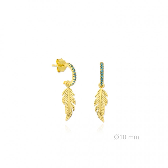 Pendientes de Plata de Ley 