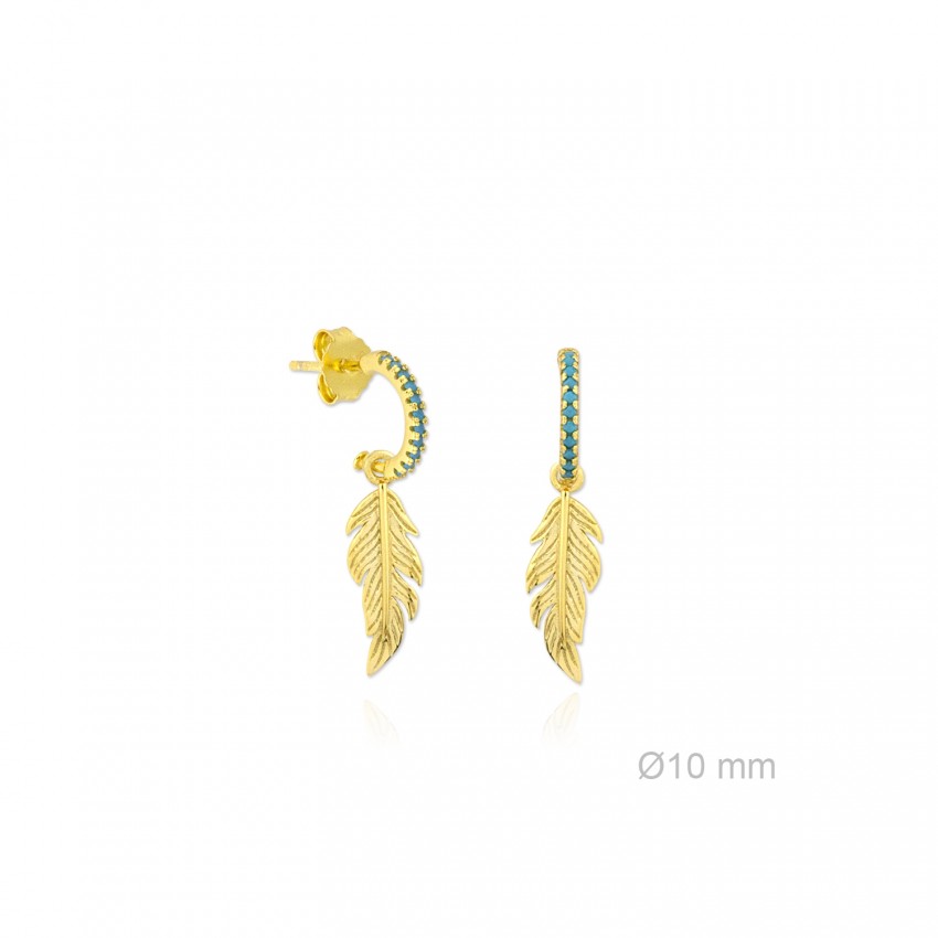 Pendientes de Plata de Ley 