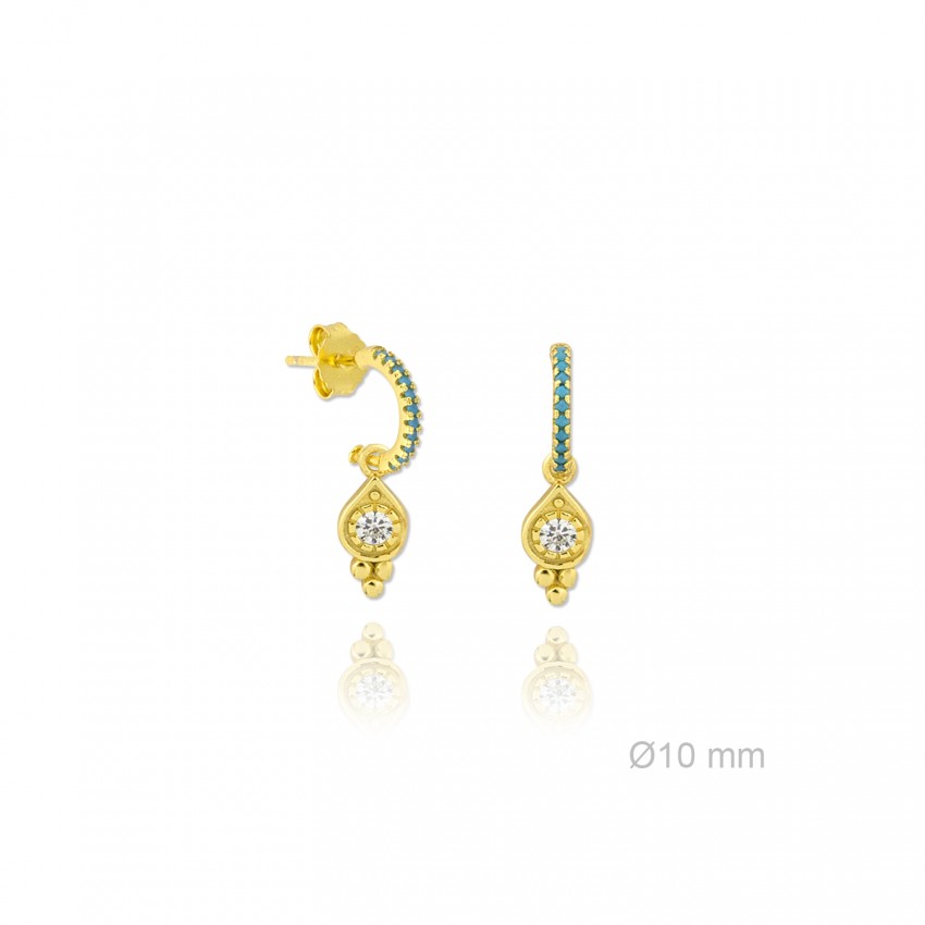 Pendientes de Plata de Ley 