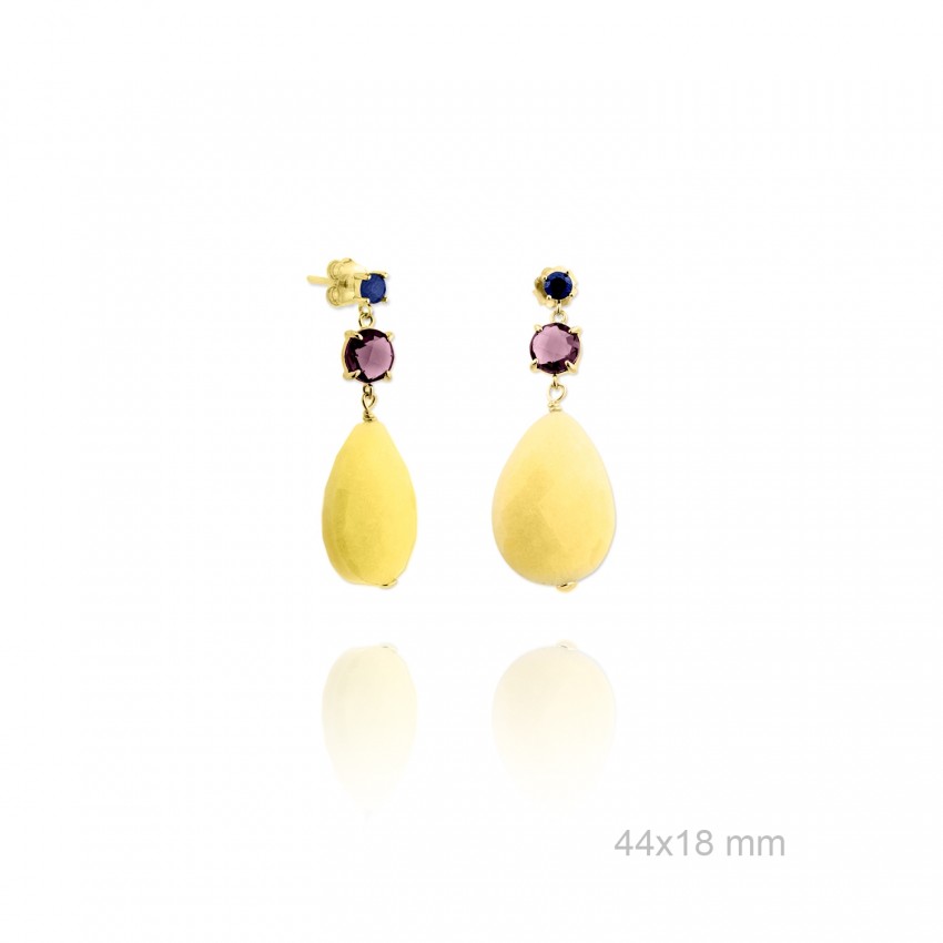 Pendientes de Plata de Ley