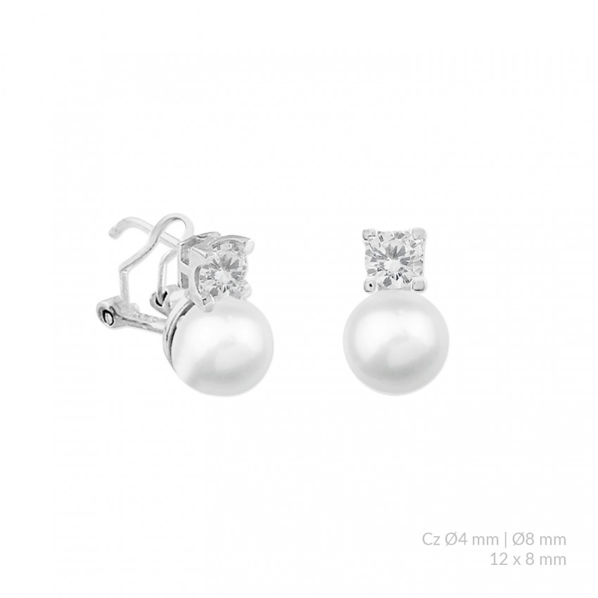 Pendientes de Plata de Ley