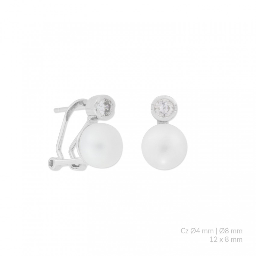 Pendientes de Plata de Ley