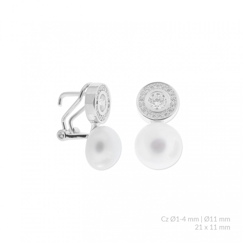 Pendientes de Plata de Ley