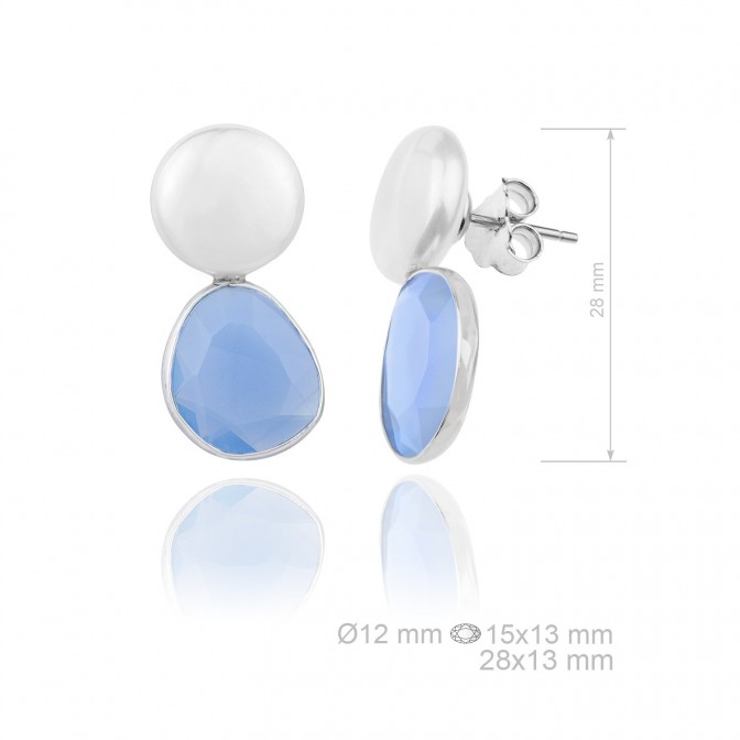 Pendientes de Plata de Ley