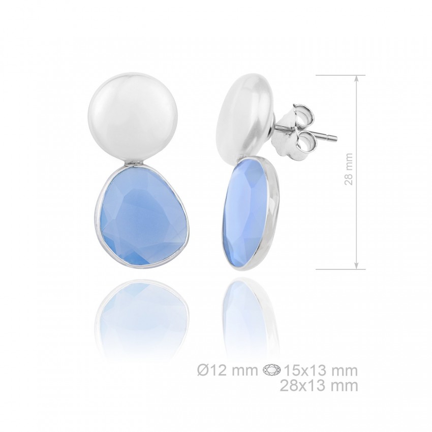 Pendientes de Plata de Ley