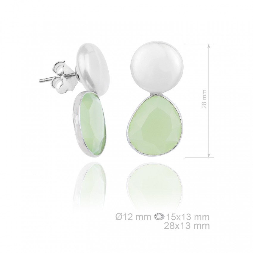 Pendientes de Plata de Ley