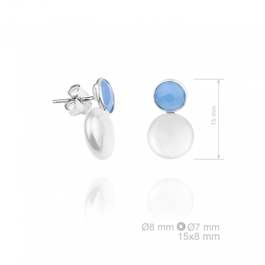 Pendientes de Plata de Ley