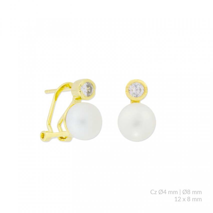 Pendientes de Plata de Ley