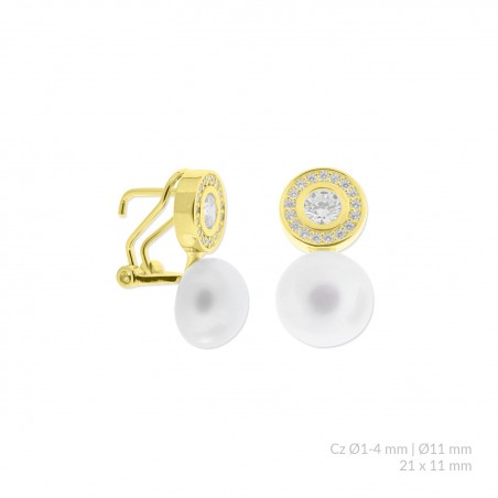 Pendientes de Plata de Ley