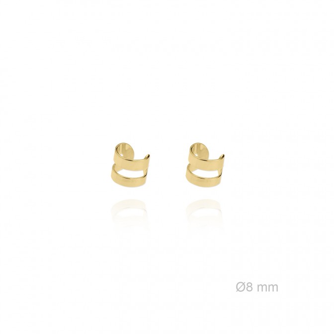 Earcuffs de Plata de Ley
