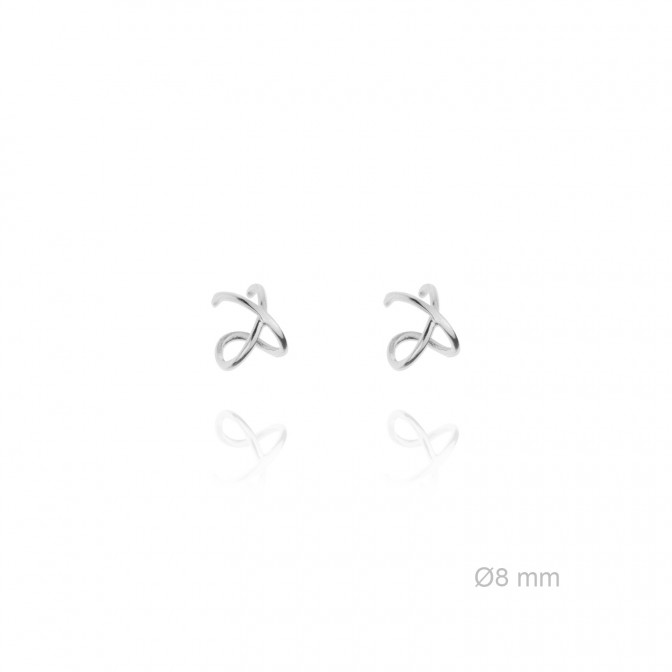 Earcuffs de Plata de Ley