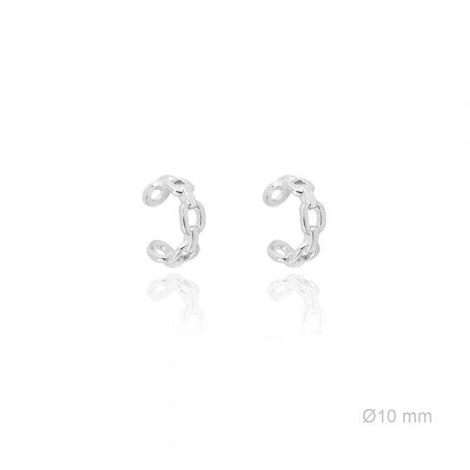 Earcuffs de Plata de Ley