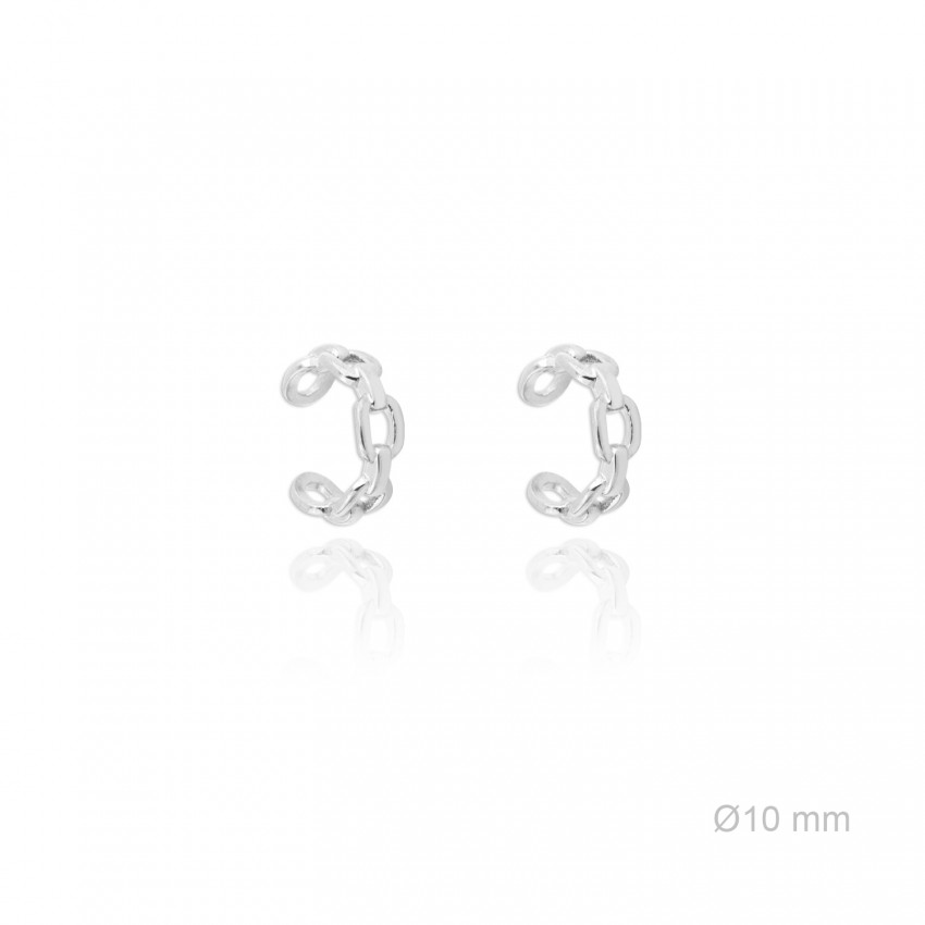 Earcuffs de Plata de Ley