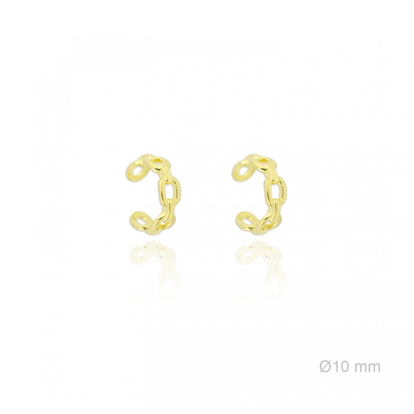 Earcuffs de Plata de Ley