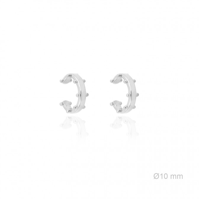 Earcuffs de Plata de Ley