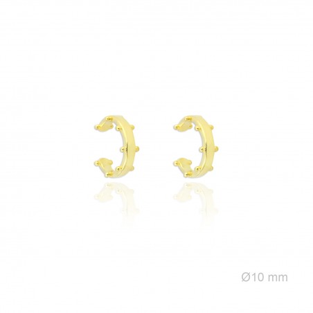 Earcuffs de Plata de Ley