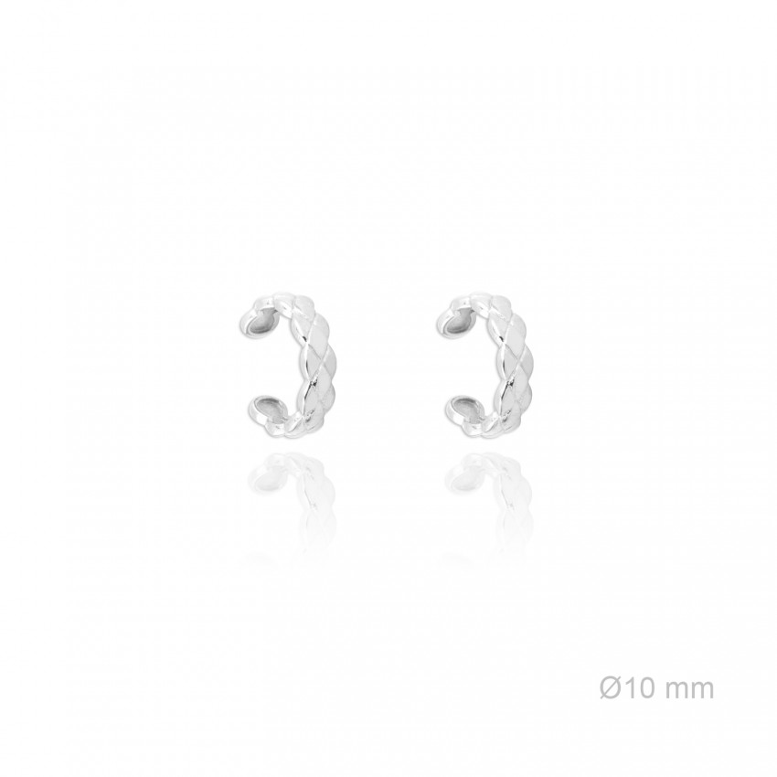 Earcuffs de Plata de Ley